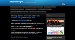 Desktop Screenshot of infozine.be